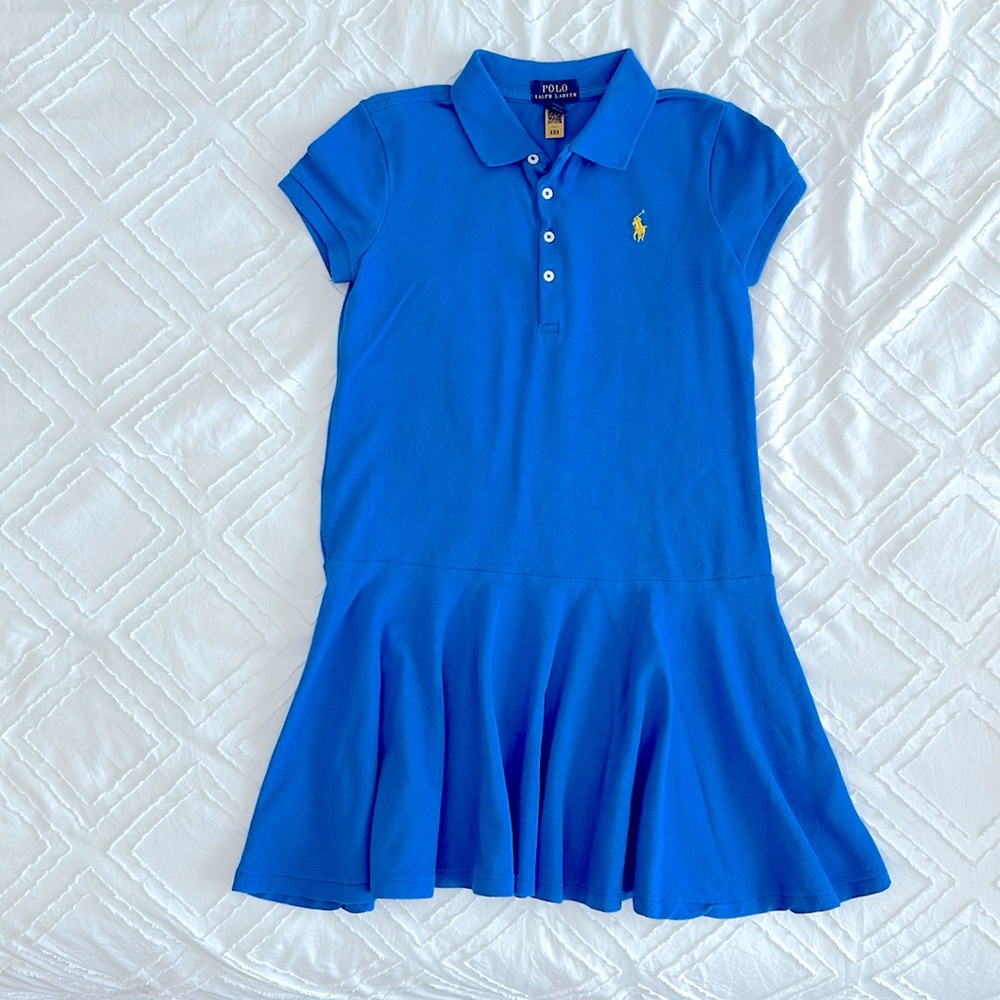 POLO Ralph Lauren - Polo Dress - Royal Blue - M (8-10)